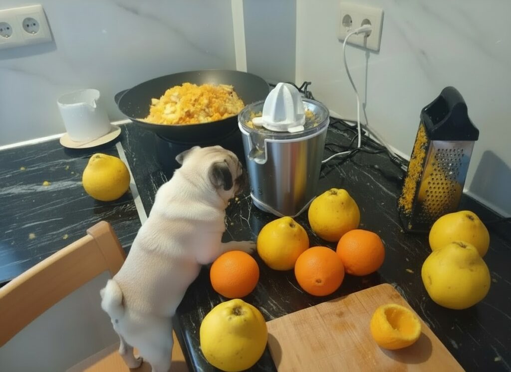 pugs cooking